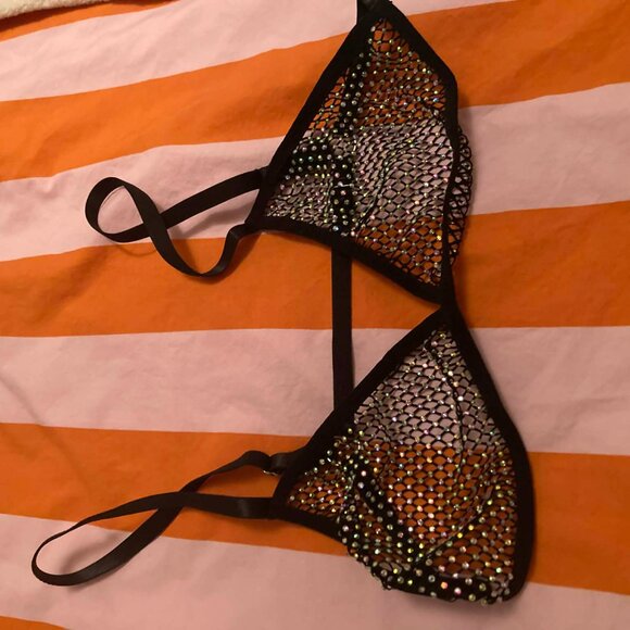 Lux Crystal bralette - black - Picture 4 of 5